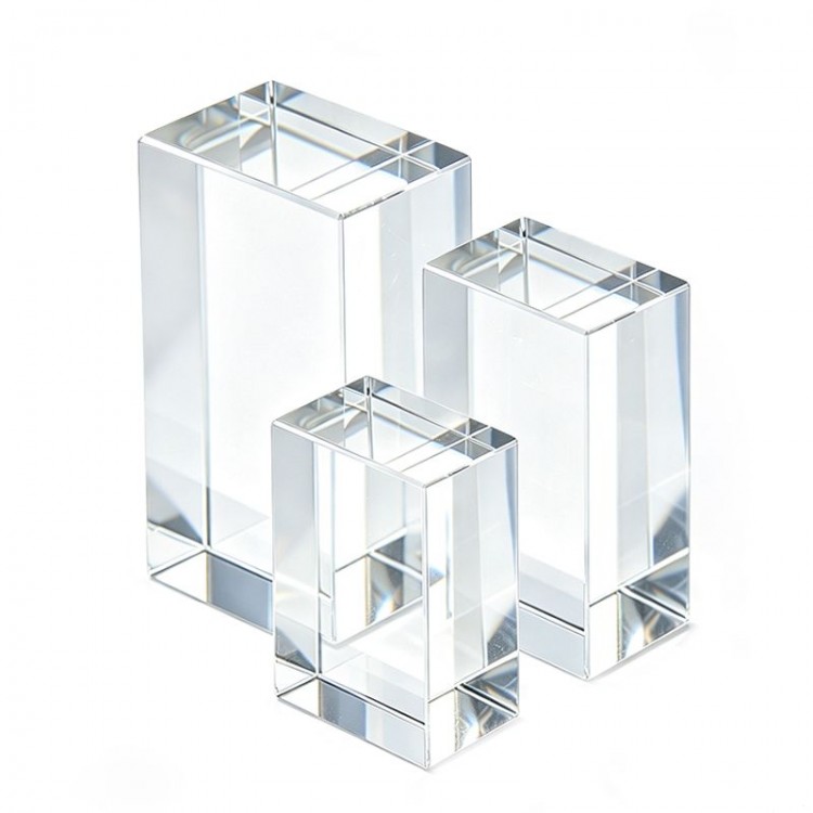  30mm thick Crystal Rectangle Photo Blank