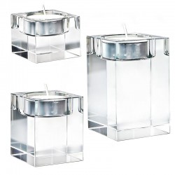 K9 Crystal Candle Holder Blank