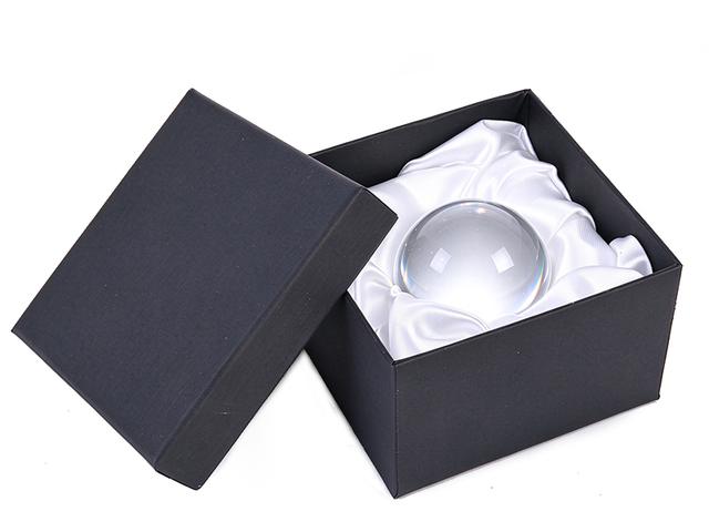 Crystal blanks wrapped in pearl cotton inner packing